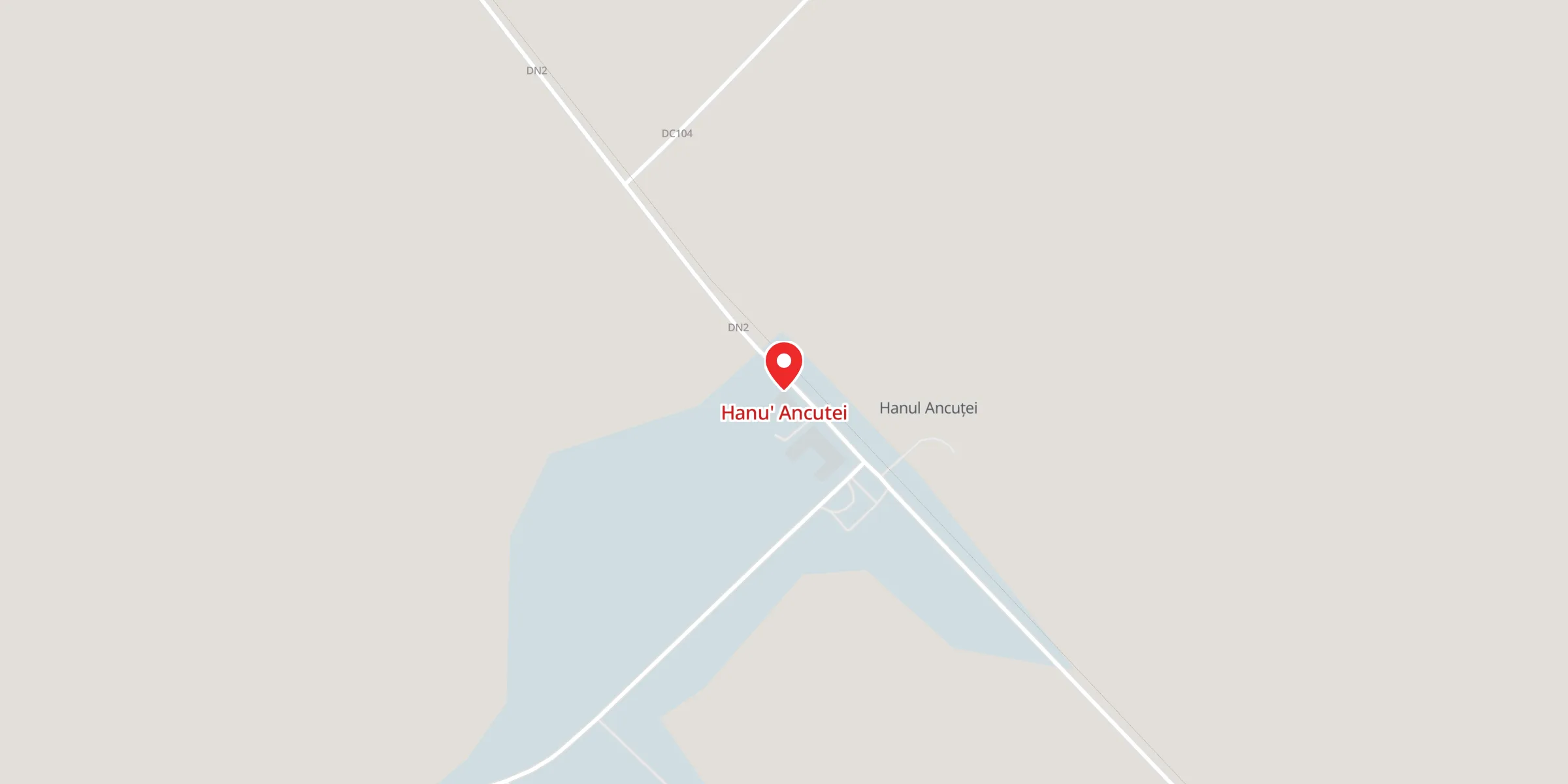 Hartă a locației Hanu' Ancutei, Str. Manea nr. 2, sat Hanul Ancutei, Com. Tupilati
