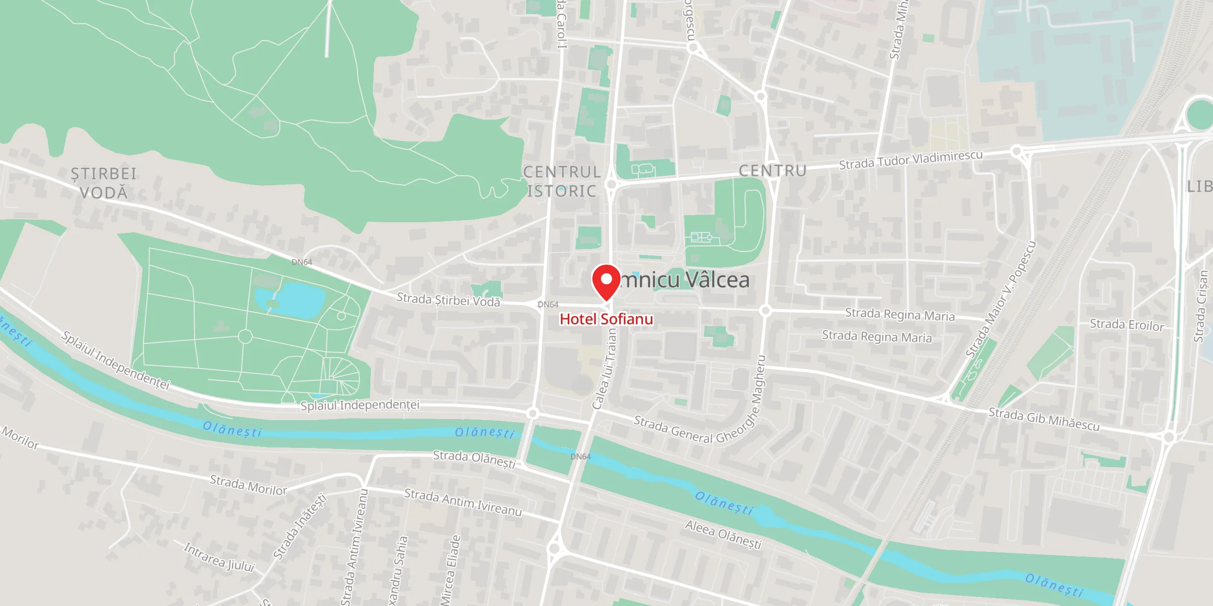 Hartă a locației Hotel Sofianu, Ştirbei Vodă