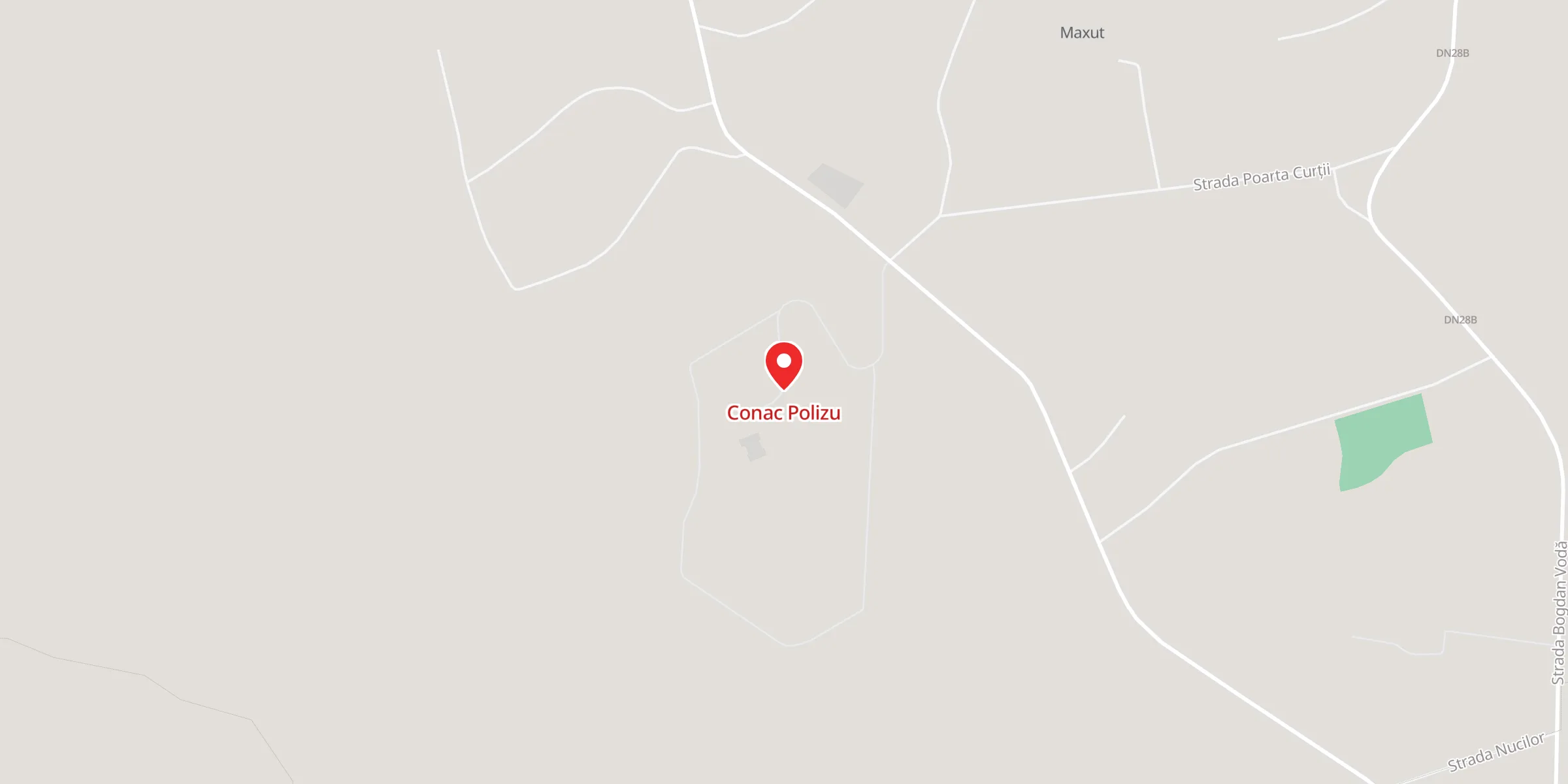 Hartă a locației Conac Polizu, Str. Conac Polizu nr. 1, sat Maxut, com. Deleni, jud. Iasi, 707168