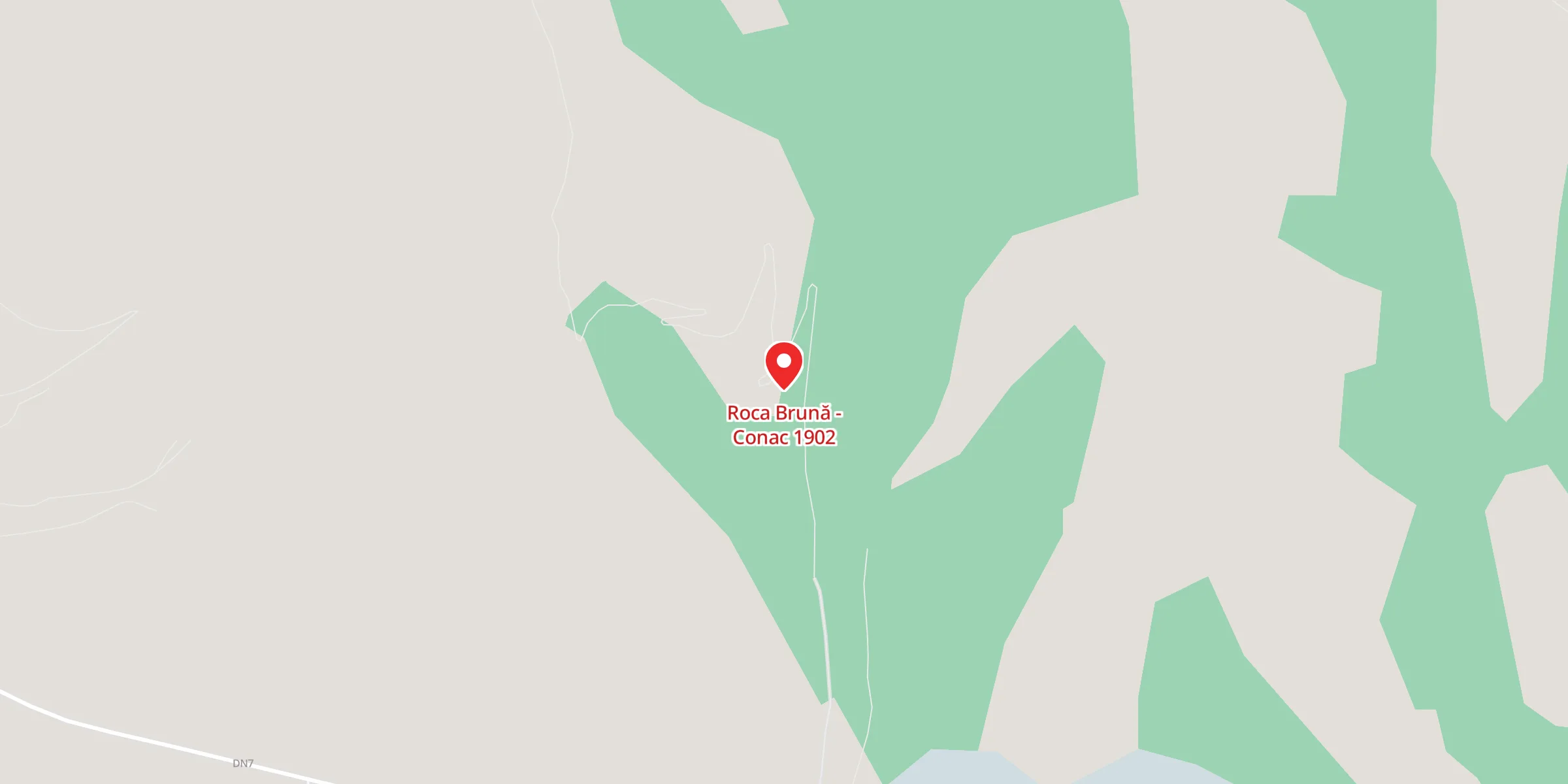 Hartă a locației Roca Brună - Conac 1902, Valea Domnească nr. 627, Păuliș, județul Arad, 317230