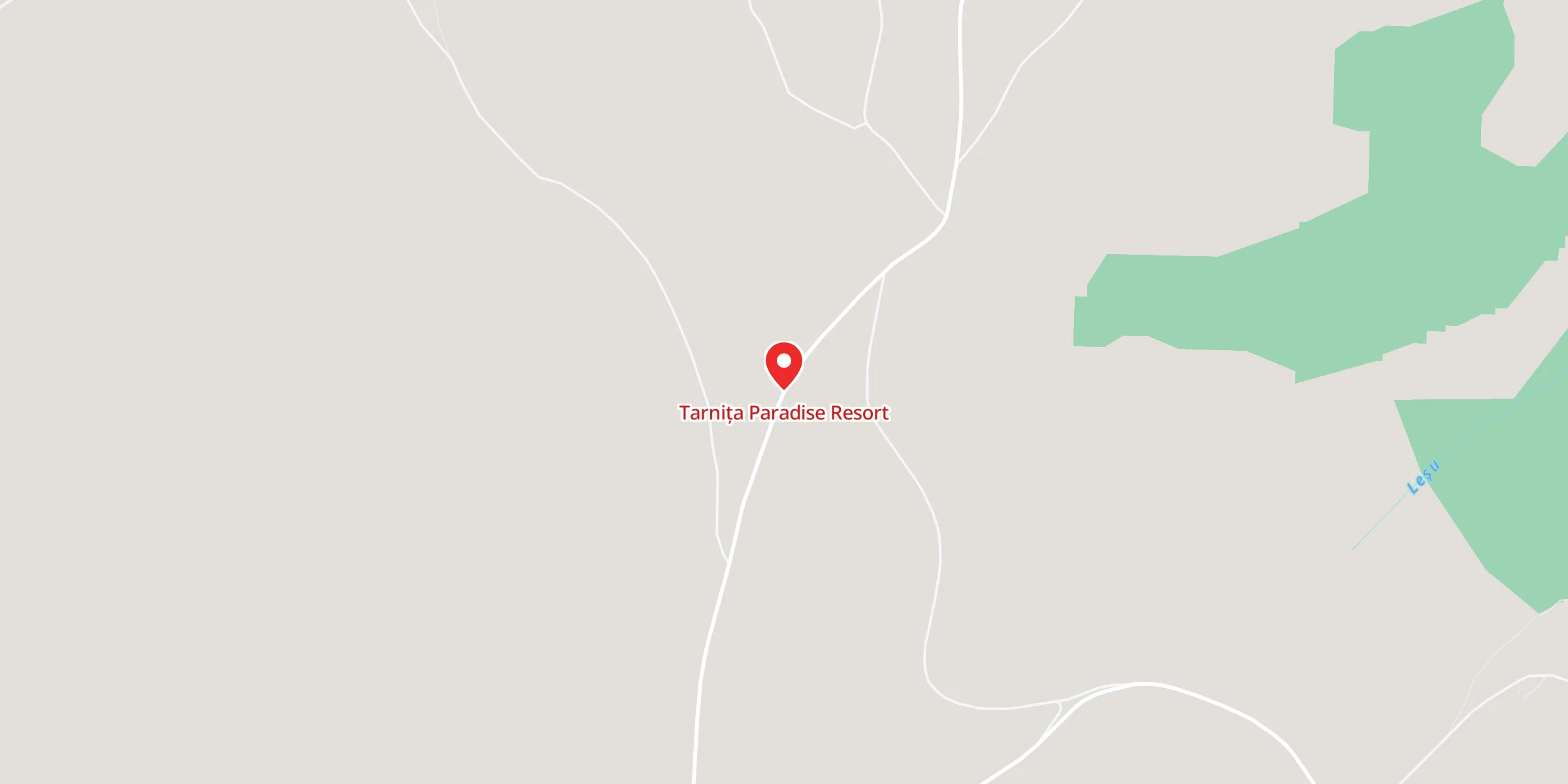 Hartă a locației Tarnița Paradise Resort, DJ107P, Mărișel, județul Cluj