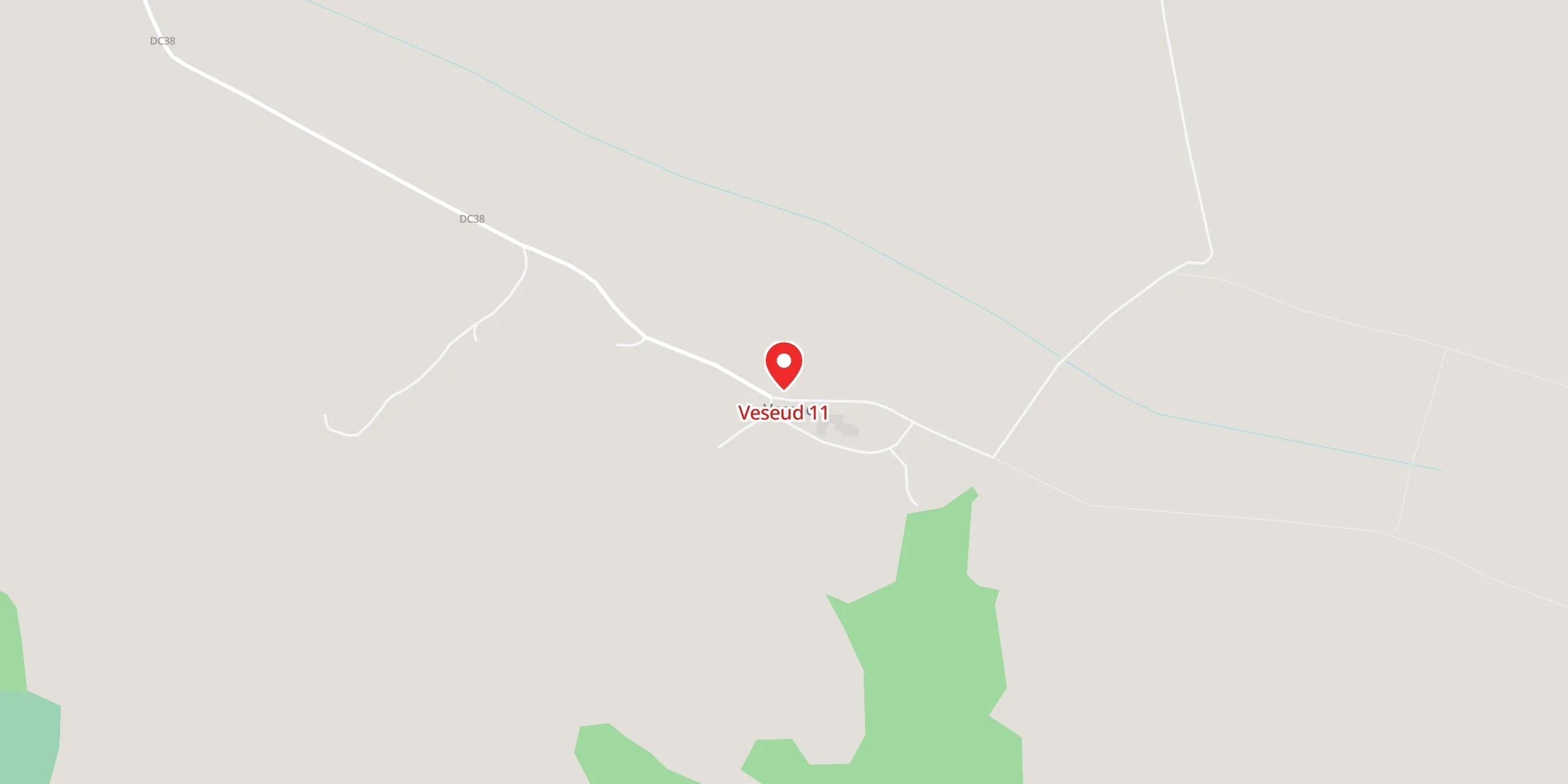 Hartă a locației Veseud 11, Sat Veseud nr. 11, com. Chirpăr, jud. Sibiu