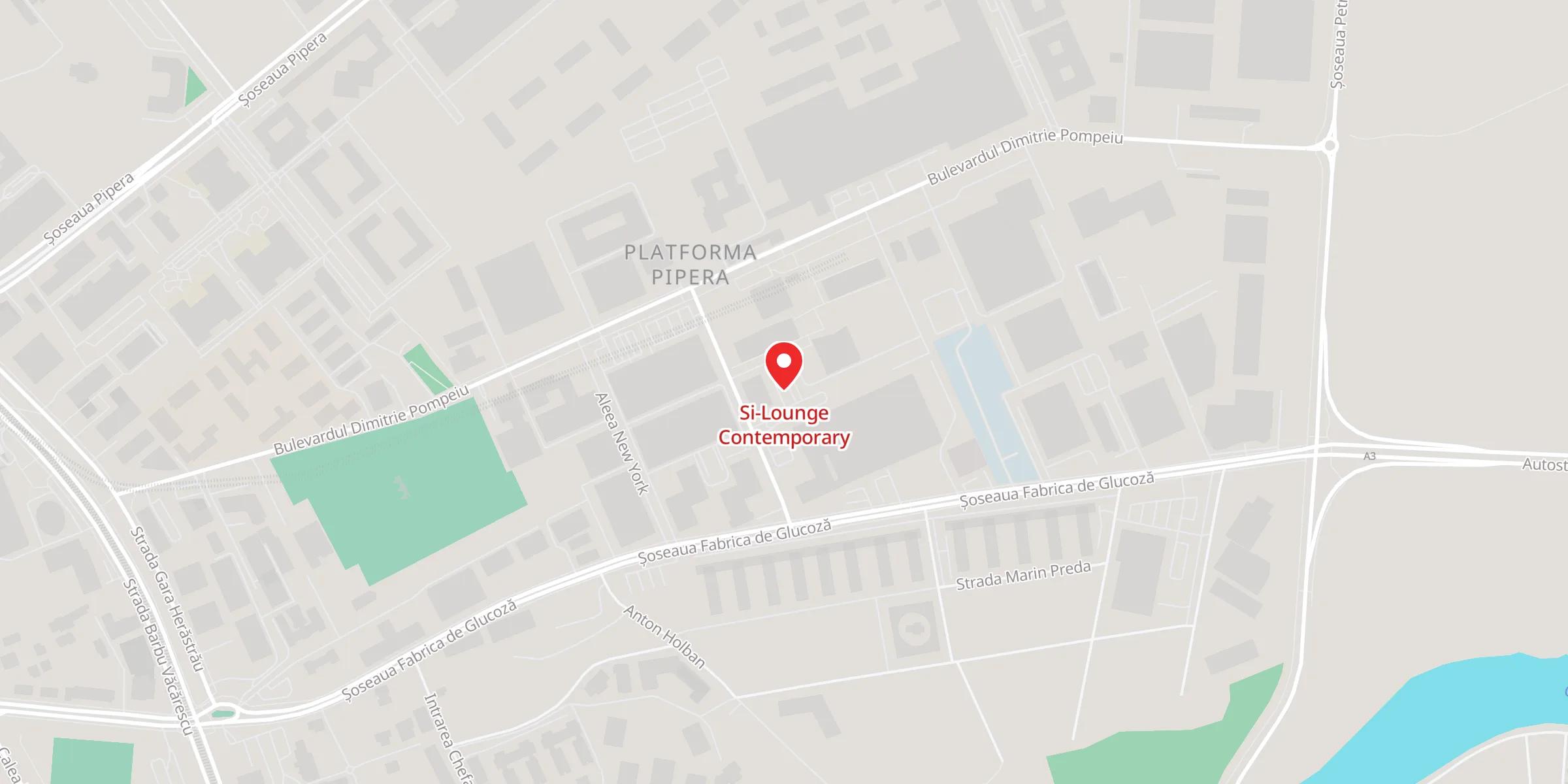 Hartă a locației Si-Lounge Contemporary, Str. George Constantinescu nr. 2-4, sector 2, București