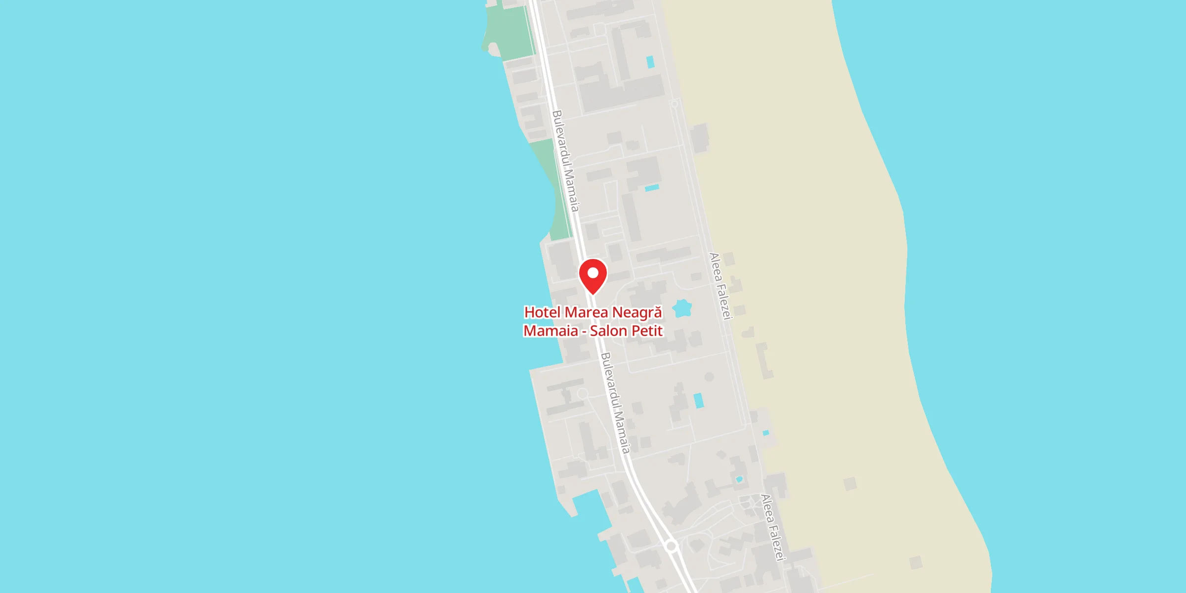 Hartă a locației Hotel Marea Neagră Mamaia - Salon Petit, Bulevardul Mamaia, Stațiunea Mamaia, 900001 Constanța