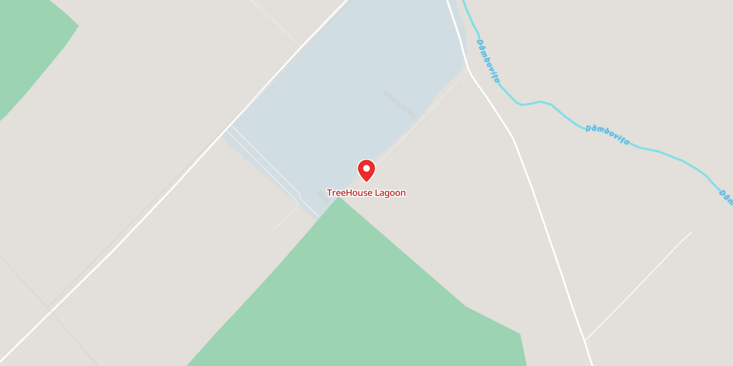 Hartă a locației TreeHouse Lagoon, Str. Principală nr. 850, Coșoba, 087152, jud. Giurgiu